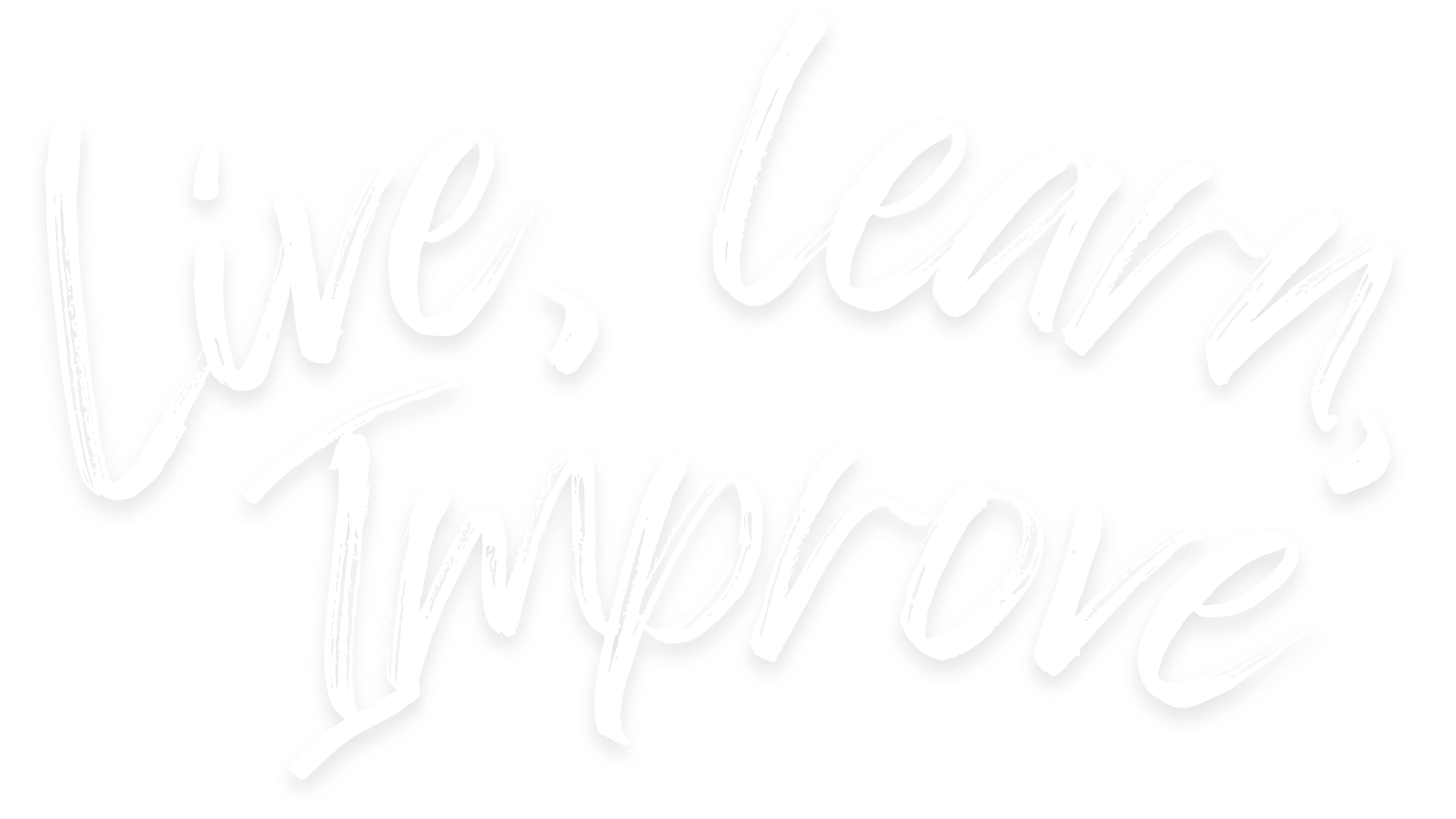 live, learn, improve